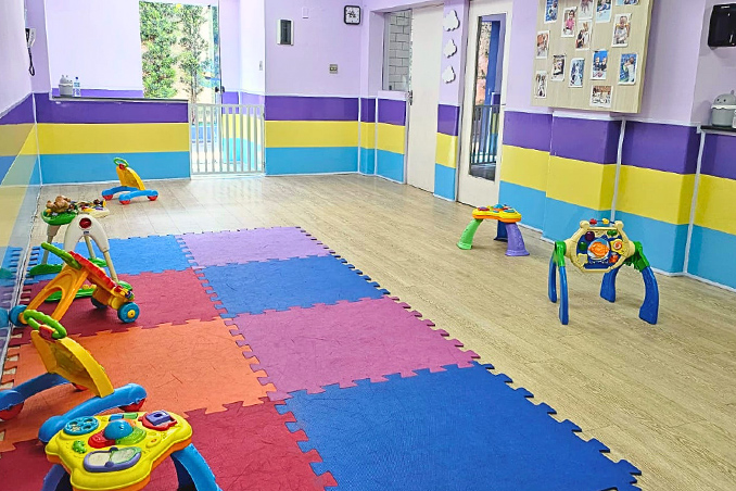 Segunda sala de atividades do berçário